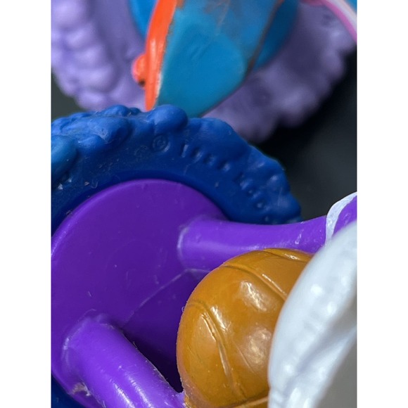 Set of 3 McDonald's Funny Fry Guys on stilts, heel/sneaker and basketball - Picture 2 of 7